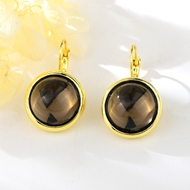 Picture of Latest Big Gold Plated Dangle Earrings