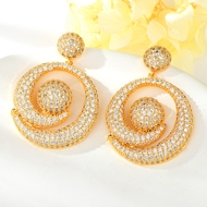 Show details for Eye-Catching White Luxury Dangle Earrings with Member Discount Show details for Eye-Catching White Luxury Dangle Earrings with Member Discount