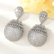 Show details for Good Cubic Zirconia Luxury Dangle Earrings Show details for Good Cubic Zirconia Luxury Dangle Earrings