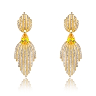 Picture of Fast Selling Yellow Copper or Brass Dangle Earrings from Editor Picks