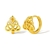 Picture of New Season Gold Plated Small Huggie Earrings with SGS/ISO Certification