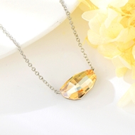 Show details for Shop Platinum Plated Small Short Statement Necklace with Wow Elements Show details for Shop Platinum Plated Small Short Statement Necklace with Wow Elements