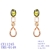 Picture of Sparkling Big Gold Plated Dangle Earrings