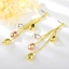 Show details for New Plain Zinc Alloy Dangle Earrings