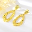 Show details for Top Plain Dubai Dangle Earrings