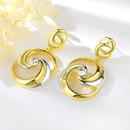 Show details for Dubai Big Dangle Earrings in Exclusive Design