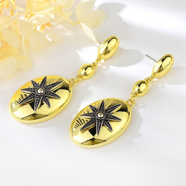 Picture of Fashionable Big Zinc Alloy Dangle Earrings