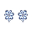 Show details for Luxury Flower Big Stud Earrings in Exclusive Design
