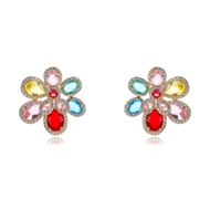 Picture of Stylish Big Luxury Big Stud Earrings