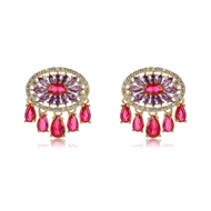 Picture of Bulk Gold Plated Red Drop & Dangle Earrings Exclusive Online