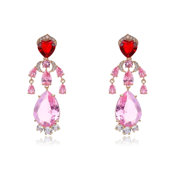 Picture of Amazing Big Luxury Dangle Earrings