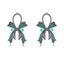 Show details for Great Value Green Big Dangle Earrings with Member Discount