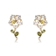 Show details for Funky Big Flowers & Plants Dangle Earrings