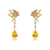 Picture of Luxury Gold Plated Dangle Earrings Online Only