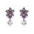 Picture of Most Popular Cubic Zirconia Gunmetal Plated Dangle Earrings