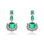 Picture of Buy Platinum Plated Irregular Dangle Earrings with Full Guarantee