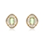 Show details for Bling Party Gold Plated Huggie Earrings