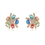 Show details for Funky Starfish Luxury Huggie Earrings