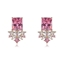 Show details for Luxury Pink Huggie Earrings Online Only