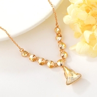 Show details for Recommended Rose Gold Plated Swarovski Element Pendant Necklace from Top Designer Show details for Recommended Rose Gold Plated Swarovski Element Pendant Necklace from Top Designer