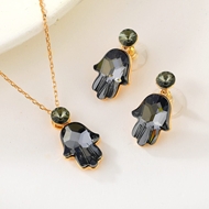 Show details for Need-Now Rose Gold Plated Luxury 2 Piece Jewelry Set from Editor Picks Show details for Need-Now Rose Gold Plated Luxury 2 Piece Jewelry Set from Editor Picks