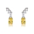 Picture of Party Platinum Plated Dangle Earrings with Beautiful Craftmanship