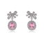 Show details for Luxury Platinum Plated Dangle Earrings with No-Risk Refund