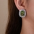 Picture of Popular Cubic Zirconia Fashion Huggie Earrings