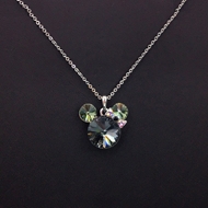 Show details for Holiday Platinum Plated Pendant Necklace with Beautiful Craftmanship Show details for Holiday Platinum Plated Pendant Necklace with Beautiful Craftmanship