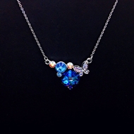 Show details for Attractive Blue Holiday Pendant Necklace For Your Occasions Show details for Attractive Blue Holiday Pendant Necklace For Your Occasions
