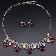 Show details for Pretty Swarovski Element Zinc Alloy 2 Piece Jewelry Set Show details for Pretty Swarovski Element Zinc Alloy 2 Piece Jewelry Set