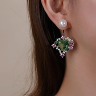 Picture of Need-Now Green Party Dangle Earrings from Editor Picks