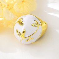 Picture of Fashion Artificial Crystal Fashion Ring with Fast Shipping