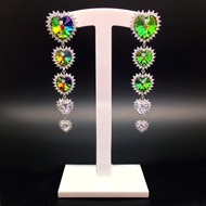 Show details for Luxury Swarovski Element Dangle Earrings in Exclusive Design Show details for Luxury Swarovski Element Dangle Earrings in Exclusive Design