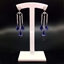 Show details for Need-Now Purple Irregular Dangle Earrings from Editor Picks