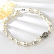Show details for Party shell pearl Pendant Necklace of Original Design Show details for Party shell pearl Pendant Necklace of Original Design