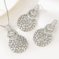 Show details for New Cubic Zirconia Party 2 Piece Jewelry Set Show details for New Cubic Zirconia Party 2 Piece Jewelry Set