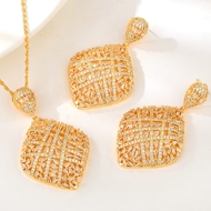 Show details for Party Geometric 2 Piece Jewelry Set with Fast Shipping Show details for Party Geometric 2 Piece Jewelry Set with Fast Shipping