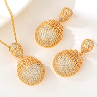 Show details for Luxury Geometric 2 Piece Jewelry Set in Flattering Style Show details for Luxury Geometric 2 Piece Jewelry Set in Flattering Style