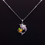 Show details for Amazing Fish Fashion Pendant Necklace Show details for Amazing Fish Fashion Pendant Necklace