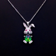 Show details for Unusual Animal Platinum Plated Pendant Necklace Show details for Unusual Animal Platinum Plated Pendant Necklace