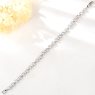 Show details for Good Quality Cubic Zirconia Platinum Plated Fashion Bracelet Show details for Good Quality Cubic Zirconia Platinum Plated Fashion Bracelet