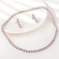 Show details for Copper or Brass Platinum Plated 2 Piece Jewelry Set at Super Low Price Show details for Copper or Brass Platinum Plated 2 Piece Jewelry Set at Super Low Price