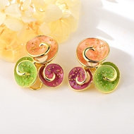 Show details for Great Value Colorful Zinc Alloy Dangle Earrings at Factory Price Show details for Great Value Colorful Zinc Alloy Dangle Earrings at Factory Price