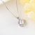 Picture of Fashionable Party White Pendant Necklace