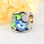 Show details for Distinctive Blue Gold Plated Fashion Ring with Low MOQ