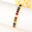 Show details for Unusual Geometric Colorful Fashion Bangle