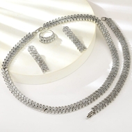 Show details for Unique Cubic Zirconia Luxury 4 Piece Jewelry Set Show details for Unique Cubic Zirconia Luxury 4 Piece Jewelry Set
