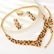 Show details for Fashion Cubic Zirconia Party 4 Piece Jewelry Set Show details for Fashion Cubic Zirconia Party 4 Piece Jewelry Set