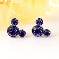 Show details for Designer Platinum Plated Swarovski Element Dangle Earrings with No-Risk Return Show details for Designer Platinum Plated Swarovski Element Dangle Earrings with No-Risk Return